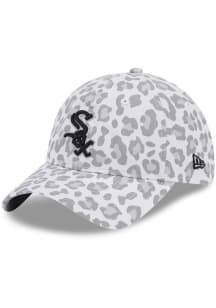 New Era Chicago White Sox White OTC Active Catty 9TWENTY Womens Adjustable Hat