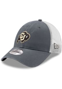 New Era Colorado Buffaloes OTC Logo Trucker 9FORTY Adjustable Hat - Graphite