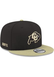 New Era Colorado Buffaloes Black 2T Basic 9FIFTY Mens Snapback Hat