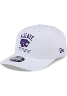 New Era K-State Wildcats Stretch 9SEVENTY Adjustable Hat - White