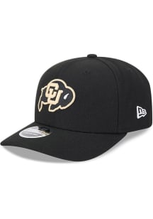 New Era Colorado Buffaloes Stretch 9SEVENTY Adjustable Hat - Black