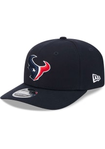 New Era Houston Texans Stretch 9SEVENTY Adjustable Hat - Navy Blue