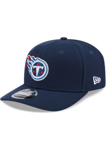 New Era Tennessee Titans Stretch 9SEVENTY Adjustable Hat - Navy Blue