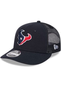 New Era Houston Texans Trucker LP 9FIFTY Adjustable Hat - Navy Blue