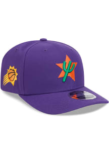 New Era Phoenix Suns 2024 NBA City Edition 9SEVENTY Adjustable Hat - Purple