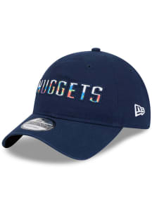 New Era Denver Nuggets 2024 NBA City Edition 9TWENTY Adjustable Hat - Blue