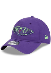 New Era New Orleans Pelicans 2024 NBA City Edition 9TWENTY Adjustable Hat - Purple