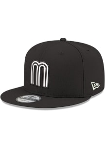 New Era Mexico National Team Black Tonal 9FIFTY Mens Snapback Hat