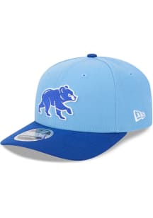 New Era Chicago Cubs Alt Logo Stretch 9SEVENTY Adjustable Hat - Blue