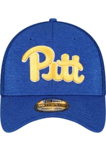 New Era Pitt Panthers Mens Blue 39THIRTY Flex Hat