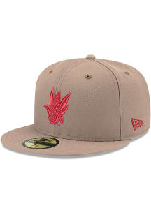 New Era Nebraska Cornhuskers Mens Brown 59FIFTY Fitted Hat