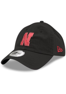 New Era Nebraska Cornhuskers Casual Classic Adjustable Hat - Black