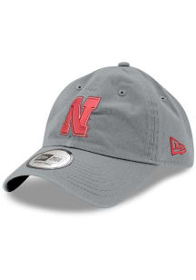 New Era Nebraska Cornhuskers Casual Classic Adjustable Hat - Grey