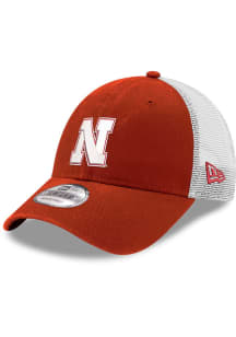 New Era Nebraska Cornhuskers 2T Trucker 9FORTY Adjustable Hat - Red