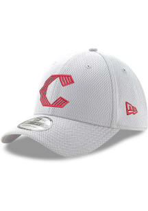 New Era Cincinnati Reds Mens White DE 39THIRTY Flex Hat