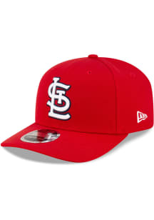 New Era St Louis Cardinals Player Replica 9SEVENTY Stretch Snap Adjustable Hat - Red