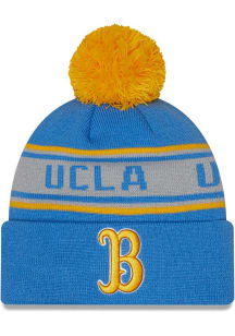 New Era UCLA Bruins Blue Knit Repeat Mens Knit Hat