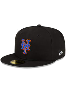 New Era New York Mets Mens Black 2024 ALT2 59FIFTY Fitted Hat