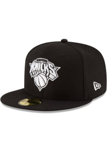 New Era New York Knicks Mens Black Team Classic 59FIFTY Fitted Hat