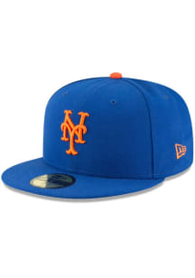 New Era New York Mets Mens Blue AC Game 2017 59FIFTY Fitted Hat