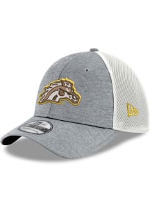 New Era Western Michigan Broncos Mens Grey 39THIRTY Flex Hat