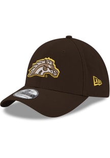 New Era Western Michigan Broncos Mens Brown 39THIRTY Design Flex Hat