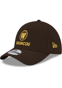 New Era Western Michigan Broncos Mens Brown 39THIRTY Style Flex Hat