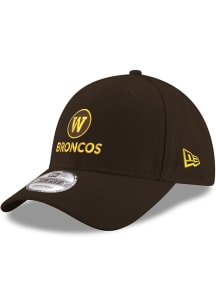 New Era Western Michigan Broncos 9FORTY Stretch Snap Adjustable Hat - Black