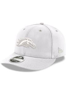 New Era Western Michigan Broncos Tonal Low Pro 9FIFTY Trucker Adjustable Hat - White
