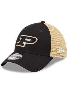New Era Purdue Boilermakers Black Retro Evergreen 2T Neo JR 39THIRTY Youth Flex Hat