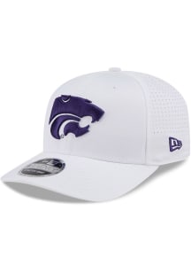 New Era K-State Wildcats Perform Stretch 9SEVENTY Adjustable Hat - White