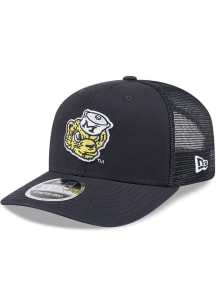 New Era Michigan Wolverines Evergreen Stretch 9SEVENTY Adjustable Hat - Blue