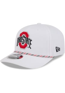 New Era Ohio State Buckeyes Multi Rope 9SEVENTY Adjustable Hat - White