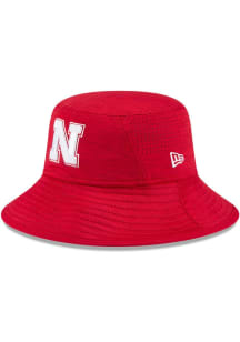 New Era Nebraska Cornhuskers Red Digi Mens Bucket Hat