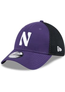 New Era Northwestern Wildcats Mens Purple Evergreen 2T Neo 39THIRTY Flex Hat