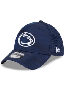 New Era Penn State Nittany Lions Mens Navy Blue Tonal Camo 39THIRTY Flex Hat