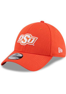 New Era Oklahoma State Cowboys Mens Orange Evergreen Dash Mark 39THIRTY Flex Hat