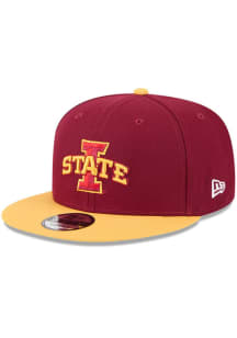 New Era Iowa State Cyclones Cardinal Evergreen 2T 9FIFTY Mens Snapback Hat