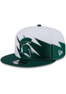 New Era Michigan State Spartans Green Jagged 9FIFTY Mens Snapback Hat