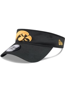 New Era Iowa Hawkeyes Mens Black Basic Adjustable Visor