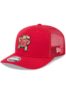 New Era Maryland Terrapins Red Evergreen Stretch JR 9SEVENTY Streych Snap Adjustable Toddler Hat