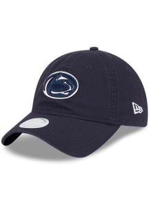 New Era Penn State Nittany Lions Navy Blue Evergreen Glitter 9TWENTY Womens Adjustable Hat