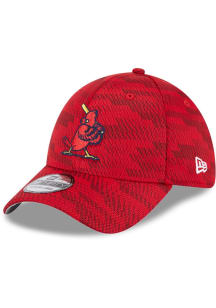 New Era St Louis Cardinals Red 2025 Clubhouse ALT JR 39THIRTY Youth Flex Hat