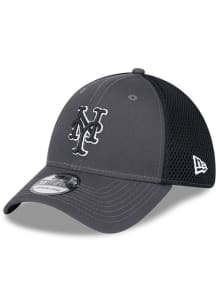 New Era New York Mets Mens Blue Evergreen 2T Neo 39THIRTY Flex Hat