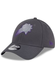 New Era Phoenix Suns Mens Grey Evergreen Dash Mark 39THIRTY Flex Hat