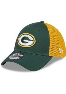 New Era Green Bay Packers Mens Green Evergreen 2T Neo 39THIRTY Flex Hat