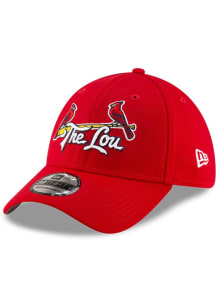 New Era St Louis Cardinals Mens Red 39THIRTY Flex Hat