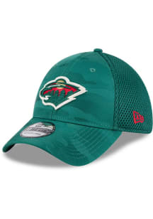 New Era Minnesota Wild Mens Green Tonal Camo 39THIRTY Flex Hat