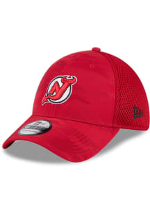 New Era New Jersey Devils Mens Red Tonal Camo 39THIRTY Flex Hat