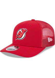 New Era New Jersey Devils Red Evergreen Stretch JR 9SEVENTY Streych Snap Youth Adjustable Hat